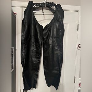 Leather chaps